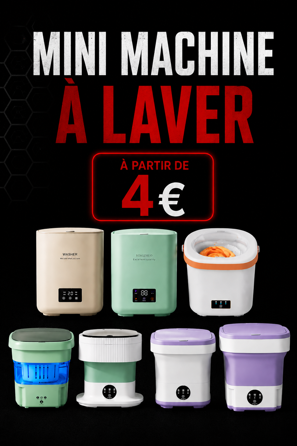 Mini Macine À Laver